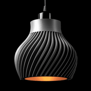 Ridged Pendant Lamp